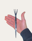 Rastrello e pinzette 2 in 1